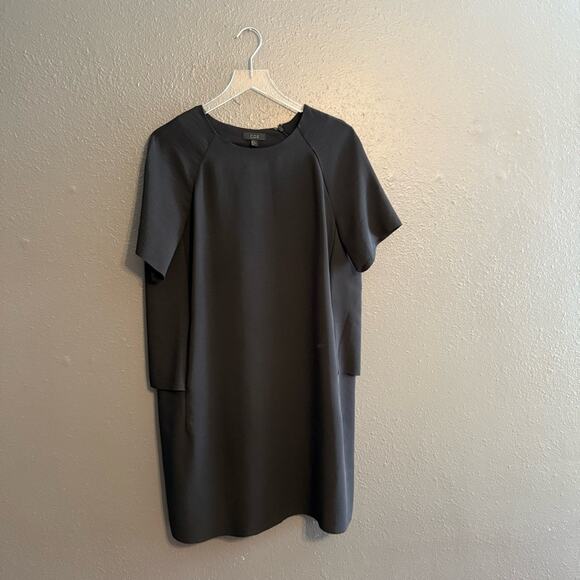 COS Black Layered Shift Dress Size 10 - Picture 1 of 6